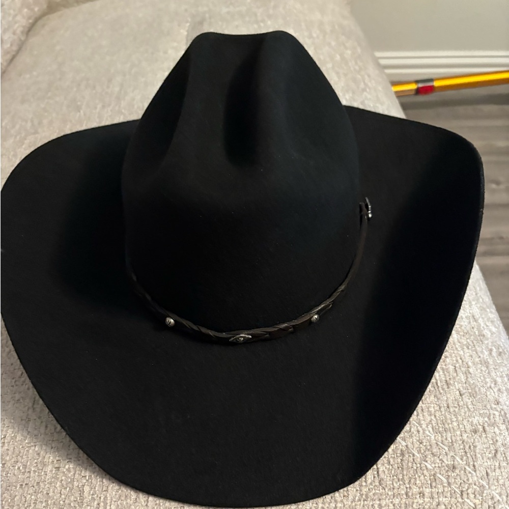 Justin Boots Black Cowboy Hat